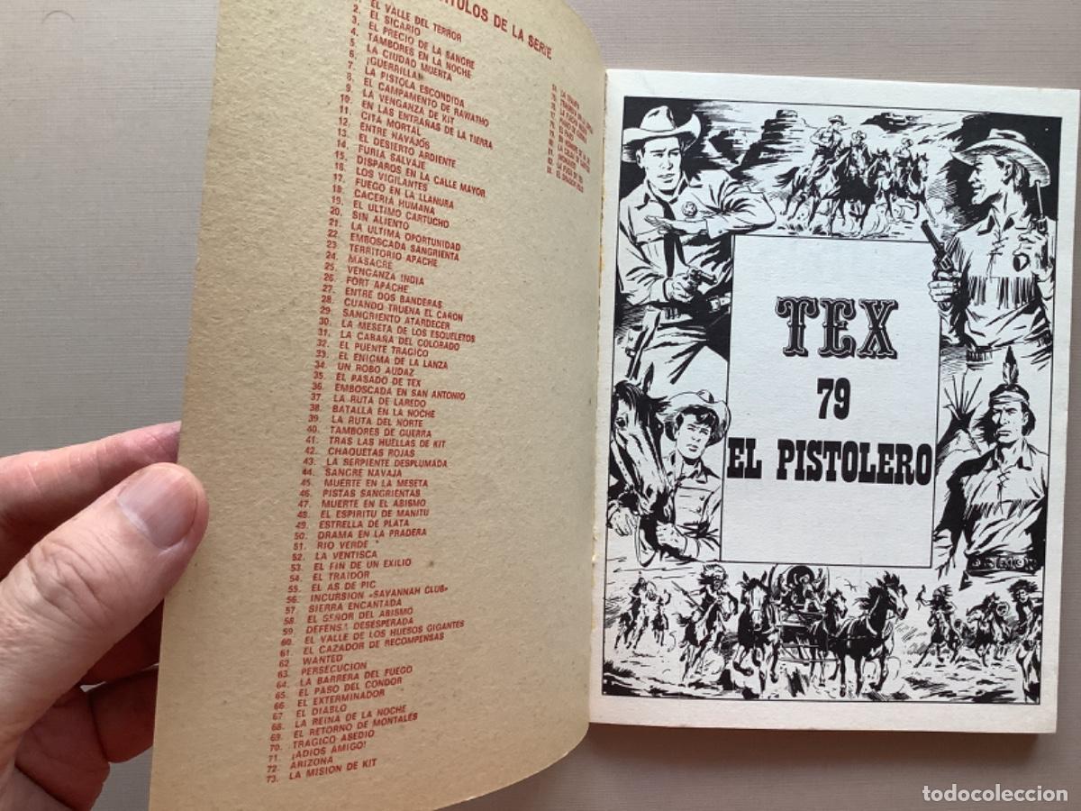 C&oacute;mics: TEX 79 EL PISTOLERO EXCELENTE ESTADO - Foto 2