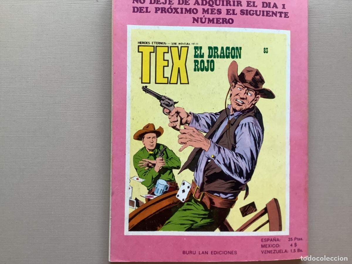 C&oacute;mics: TEX 82 LA FUGA DE TEX EXCELENTE ESTADO - Foto 5