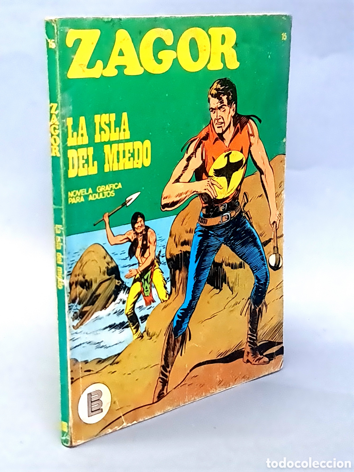 C&oacute;mics: ZAGOR 3 LA ISLA DEL MIEDO BURU-LAN NORMAL ESTADO - Foto 1