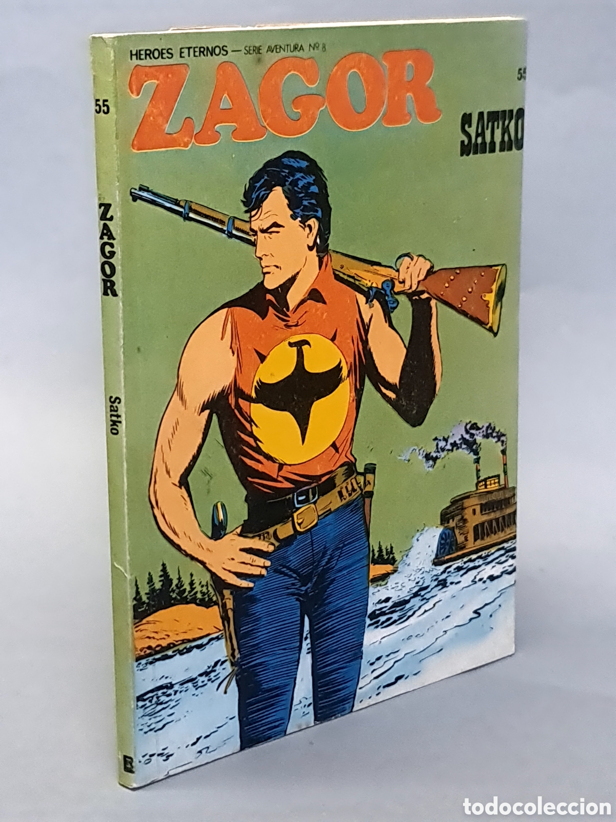 C&oacute;mics: CASI EXCELENTE ZAGOR 55 SATKO BURU-LAN - Foto 1