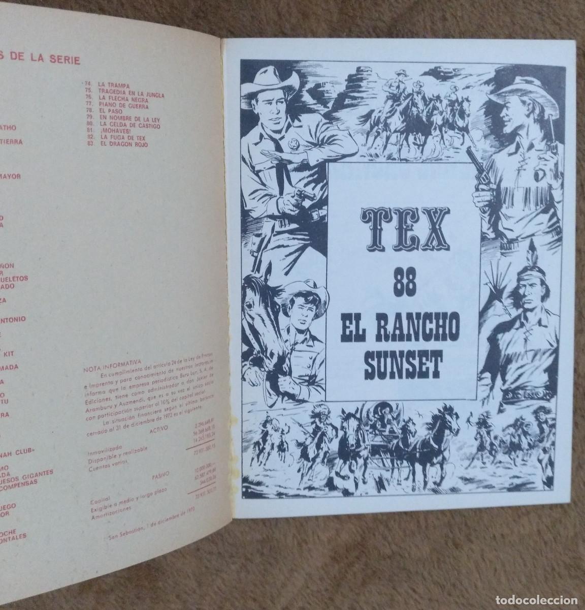 C&oacute;mics: TEX n&ordm; 88 (Buru Lan 1974) - Foto 2