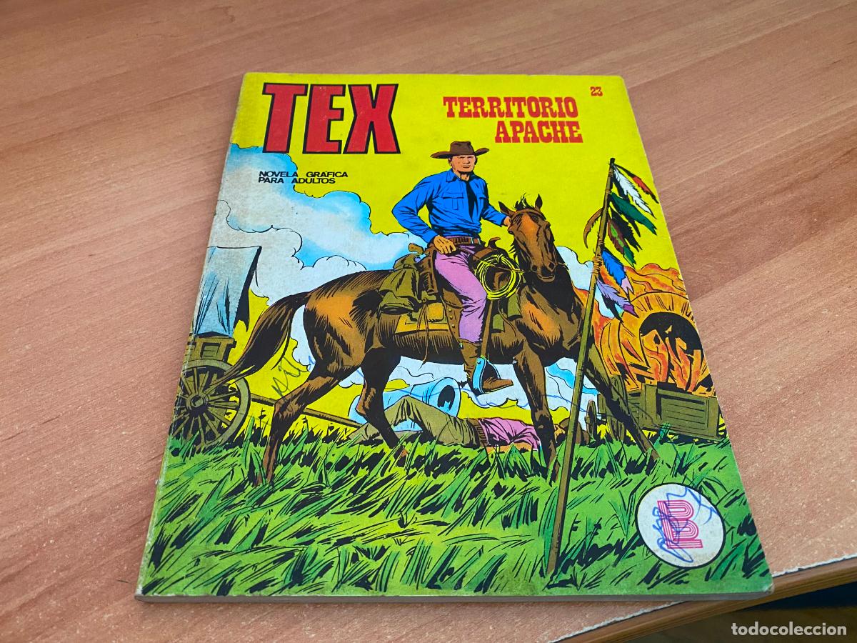 C&oacute;mics: TEX N&ordm; 23 TERRITORIO APACHE (BURU LAN) (COM22) - Foto 1