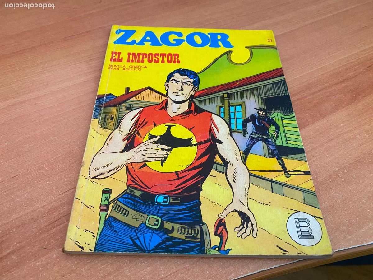C&oacute;mics: ZAGOR N&ordm; 21 EL IMPOSTOR (BURU LAN) (COM22) - Foto 1