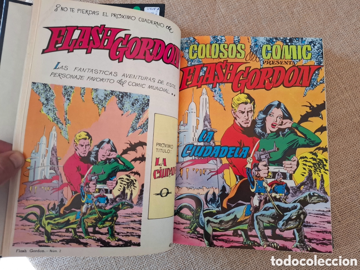 C&oacute;mics: Dos libros de c&oacute;mics flash gordon encuadernados. Cap&iacute;tulos del 1 al 30 - Foto 5