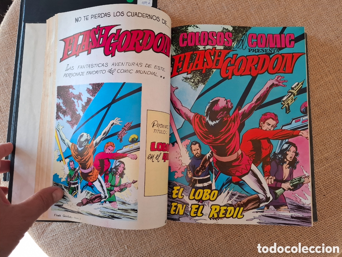 C&oacute;mics: Dos libros de c&oacute;mics flash gordon encuadernados. Cap&iacute;tulos del 1 al 30 - Foto 6
