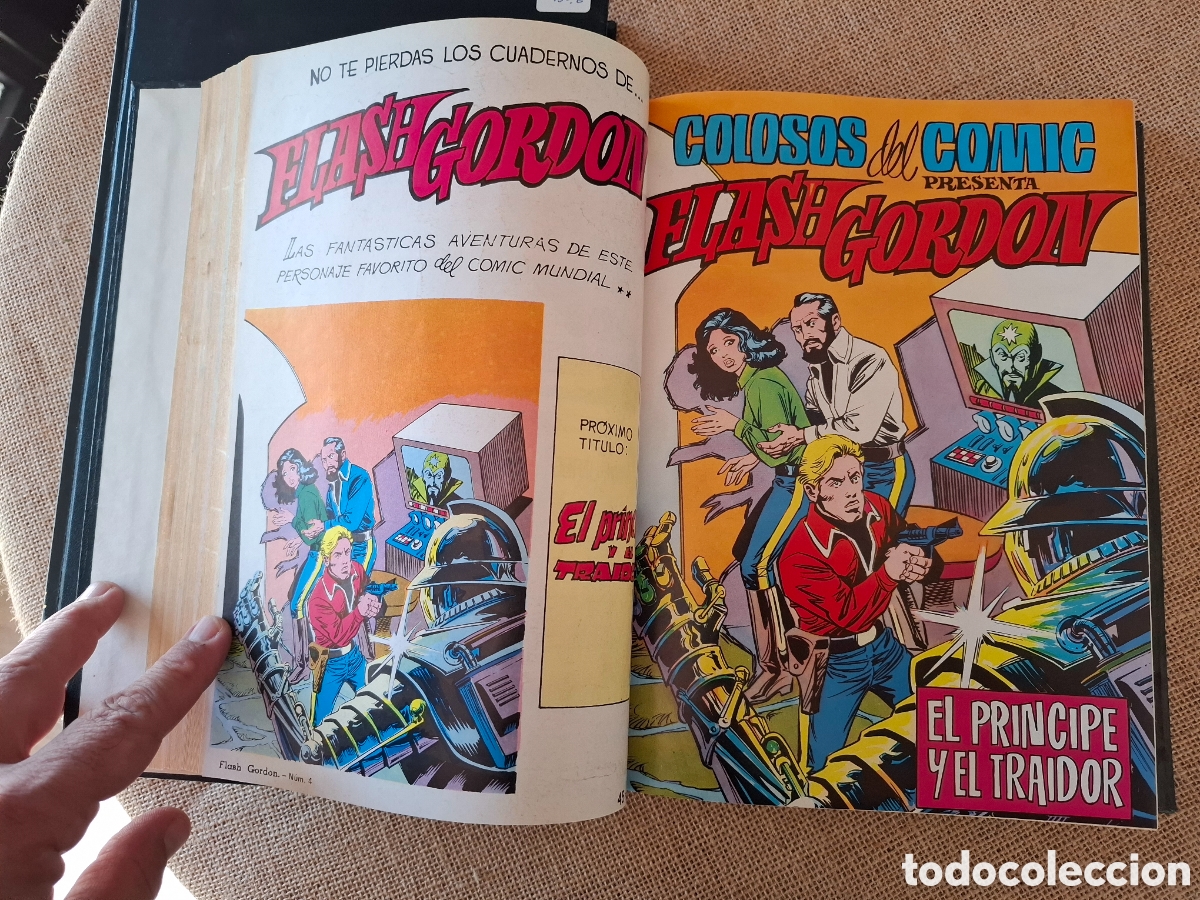 C&oacute;mics: Dos libros de c&oacute;mics flash gordon encuadernados. Cap&iacute;tulos del 1 al 30 - Foto 7