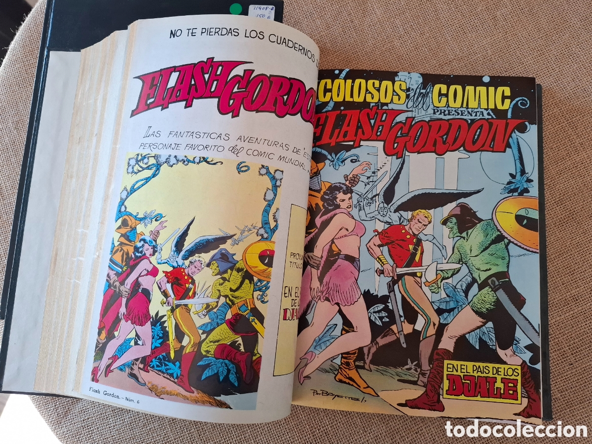 C&oacute;mics: Dos libros de c&oacute;mics flash gordon encuadernados. Cap&iacute;tulos del 1 al 30 - Foto 9