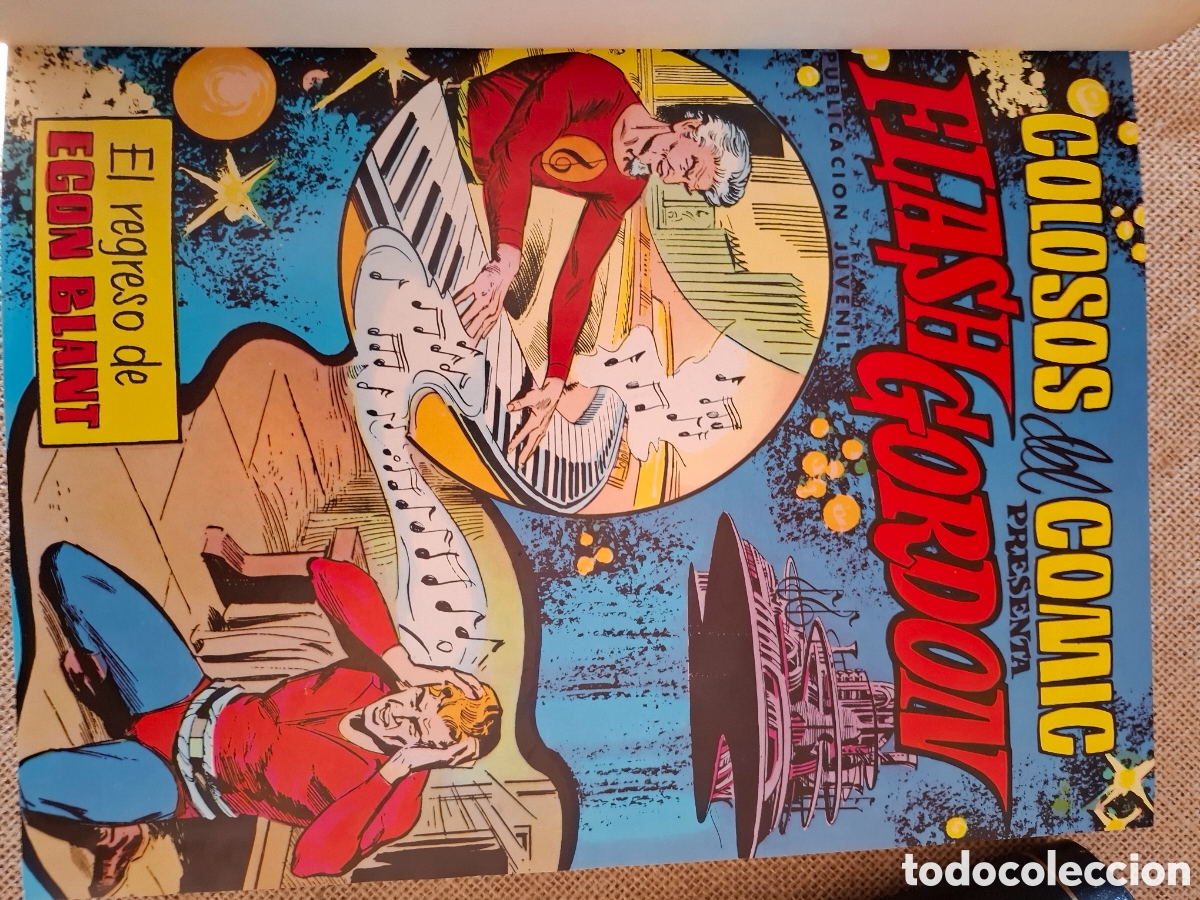C&oacute;mics: Dos libros de c&oacute;mics flash gordon encuadernados. Cap&iacute;tulos del 1 al 30 - Foto 10