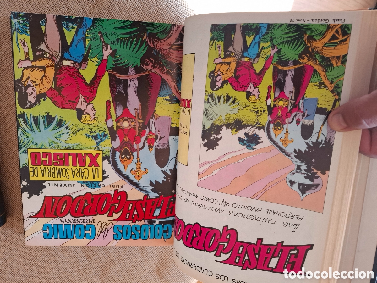 C&oacute;mics: Dos libros de c&oacute;mics flash gordon encuadernados. Cap&iacute;tulos del 1 al 30 - Foto 12