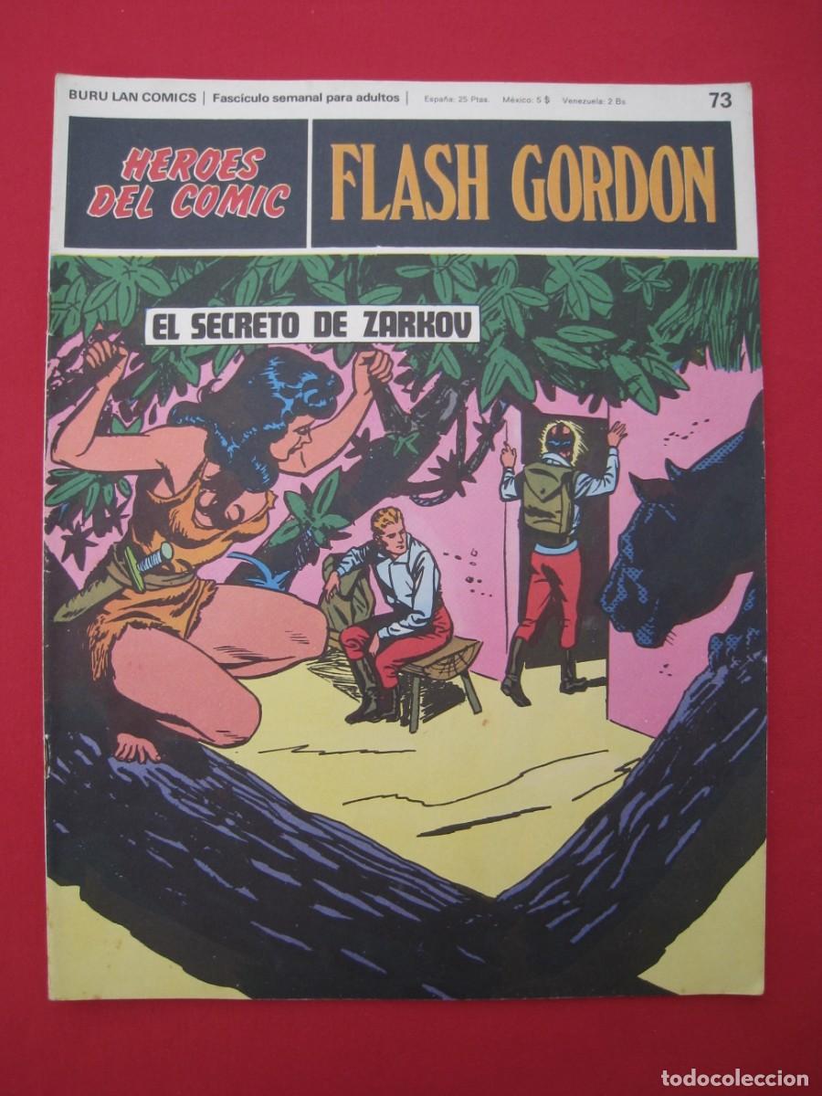 C&oacute;mics: HEROES DEL COMIC - FLASH GORDON - N&ordm; 73 - EDICIONES BURU LAN. - Foto 1