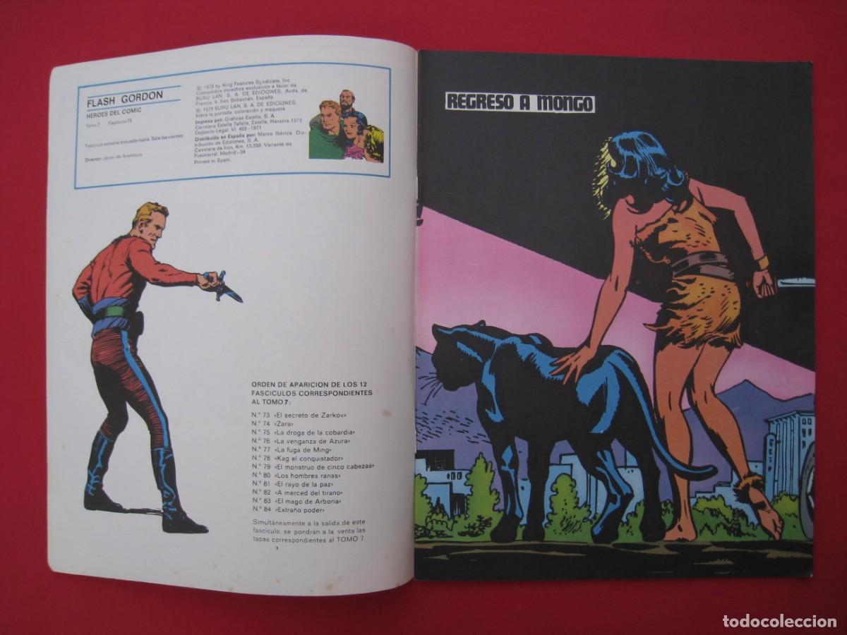 C&oacute;mics: HEROES DEL COMIC - FLASH GORDON - N&ordm; 73 - EDICIONES BURU LAN. - Foto 6