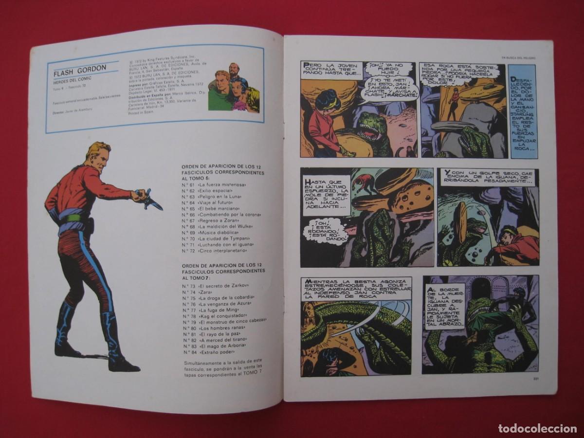 C&oacute;mics: HEROES DEL COMIC - FLASH GORDON - N&ordm; 72 - EDICIONES BURU LAN. - Foto 6