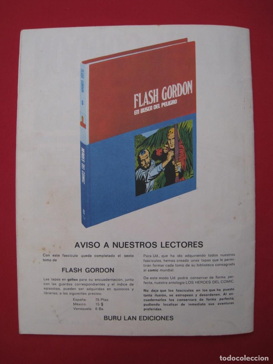 C&oacute;mics: HEROES DEL COMIC - FLASH GORDON - N&ordm; 72 - EDICIONES BURU LAN. - Foto 13
