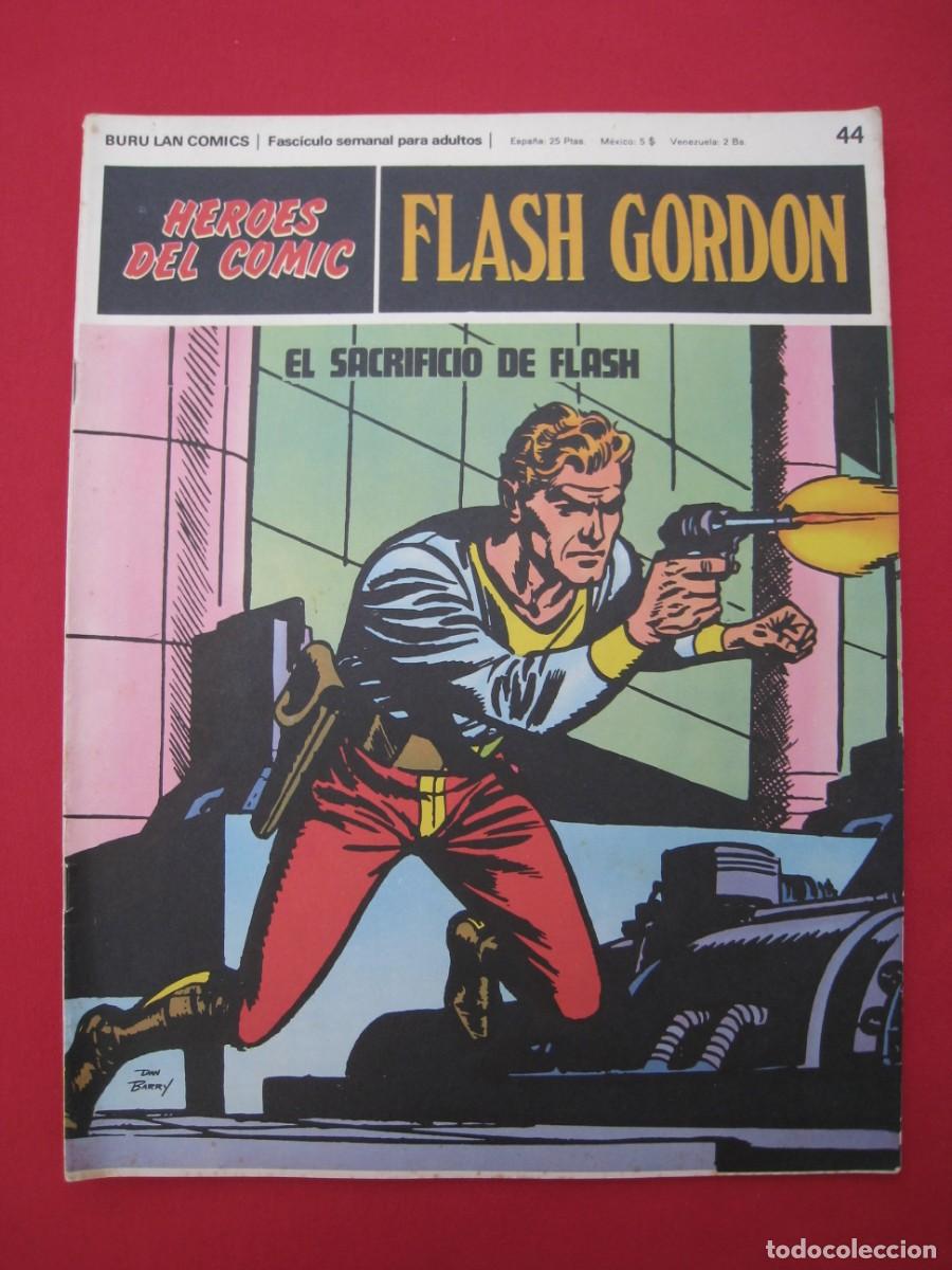 C&oacute;mics: HEROES DEL COMIC - FLASH GORDON - N&ordm; 44 - EDICIONES BURU LAN. - Foto 1