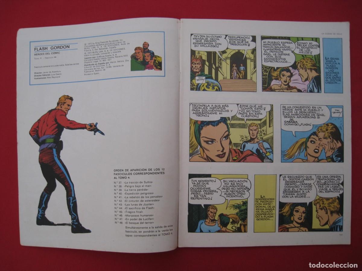 C&oacute;mics: HEROES DEL COMIC - FLASH GORDON - N&ordm; 44 - EDICIONES BURU LAN. - Foto 6