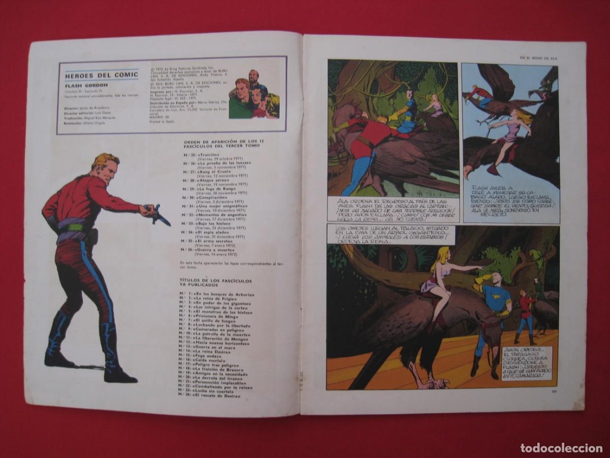 C&oacute;mics: HEROES DEL COMIC - FLASH GORDON - N&ordm; 35 - EDICIONES BURU LAN. - Foto 6