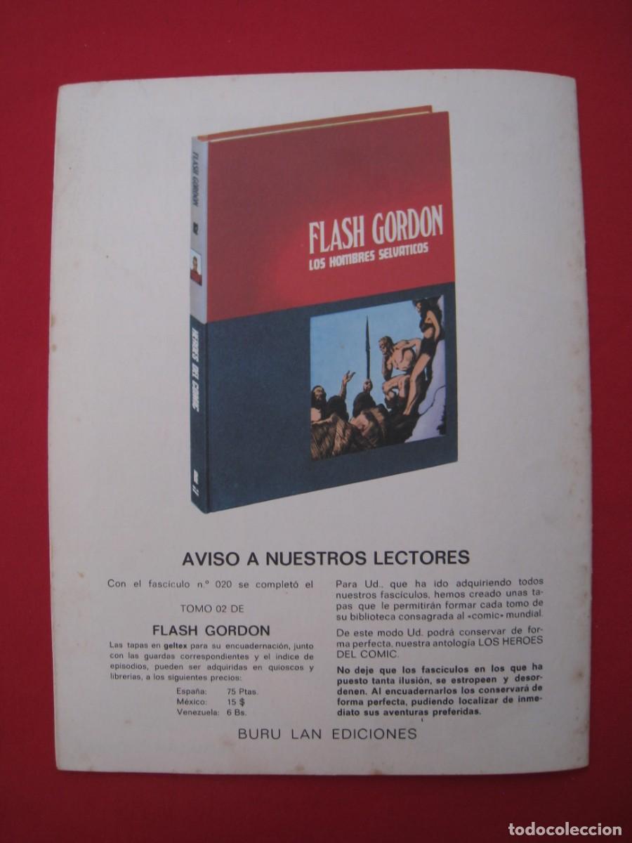 C&oacute;mics: HEROES DEL COMIC - FLASH GORDON - N&ordm; 37 - EDICIONES BURU LAN. - Foto 13