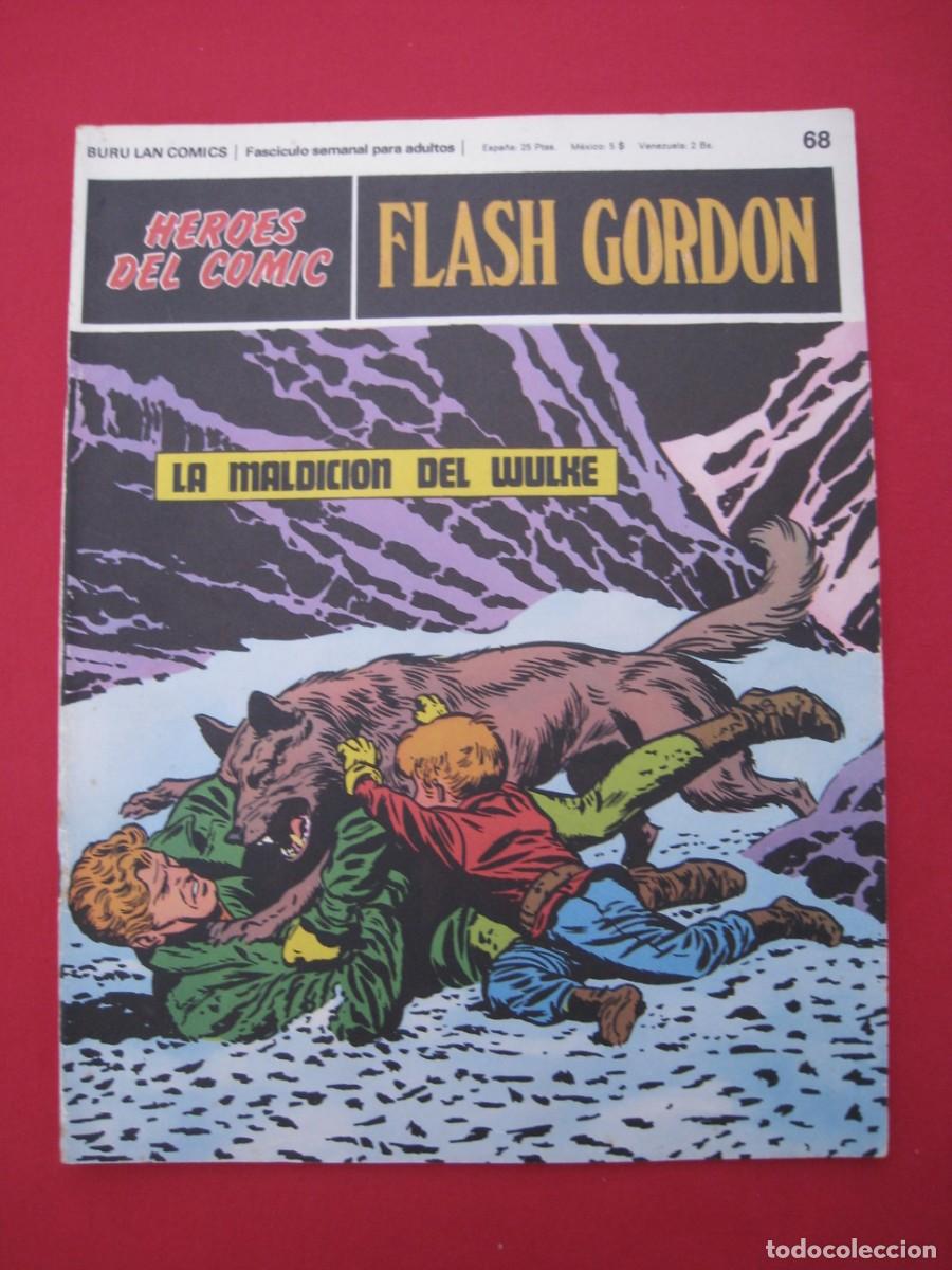 C&oacute;mics: HEROES DEL COMIC - FLASH GORDON - N&ordm; 68 - EDICIONES BURU LAN. - Foto 1