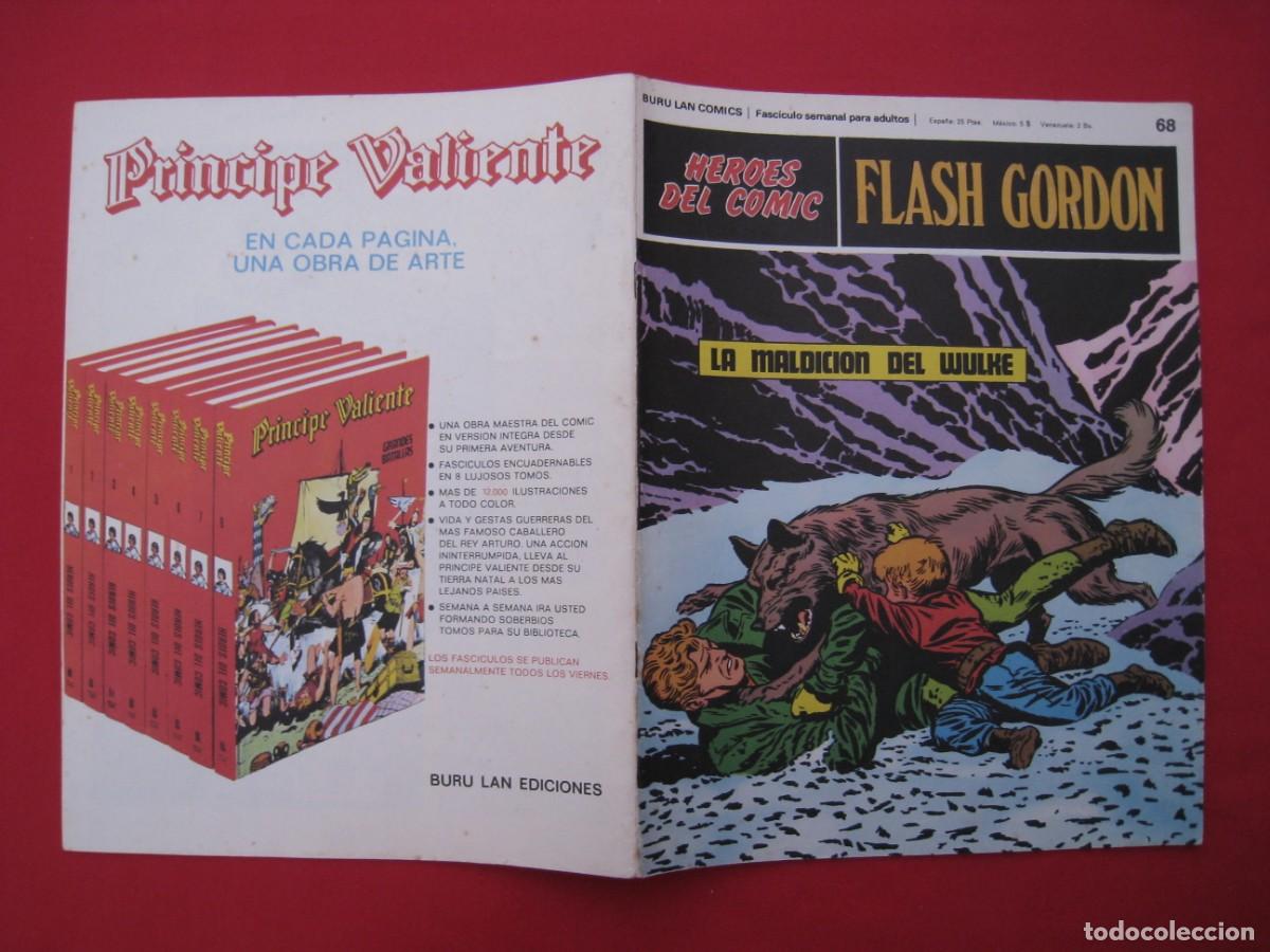 C&oacute;mics: HEROES DEL COMIC - FLASH GORDON - N&ordm; 68 - EDICIONES BURU LAN. - Foto 2