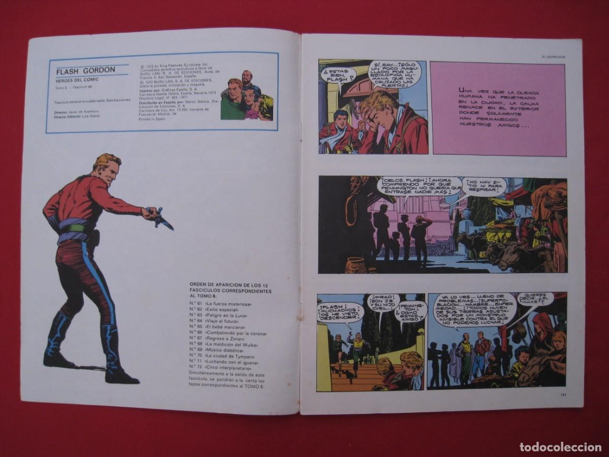C&oacute;mics: HEROES DEL COMIC - FLASH GORDON - N&ordm; 68 - EDICIONES BURU LAN. - Foto 6
