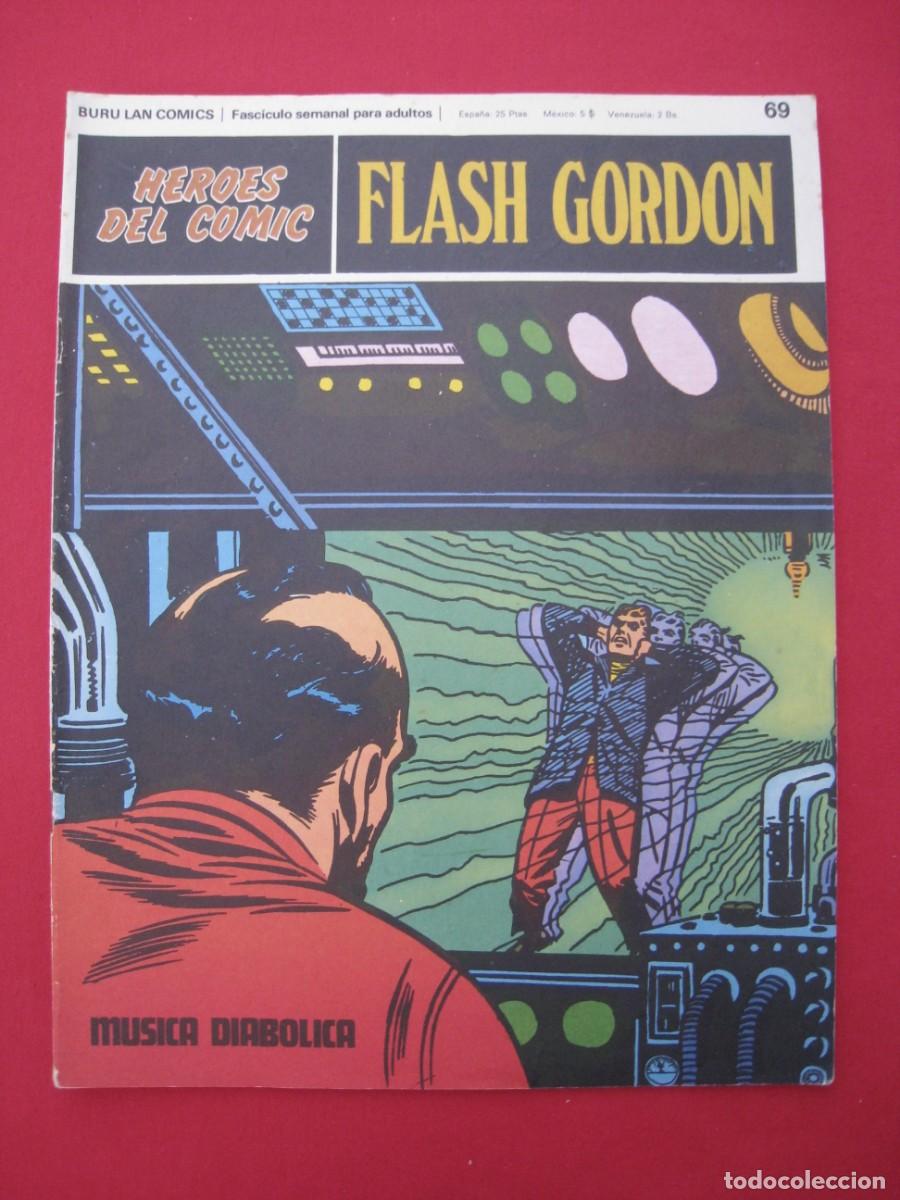 C&oacute;mics: HEROES DEL COMIC - FLASH GORDON - N&ordm; 69 - EDICIONES BURU LAN. - Foto 1