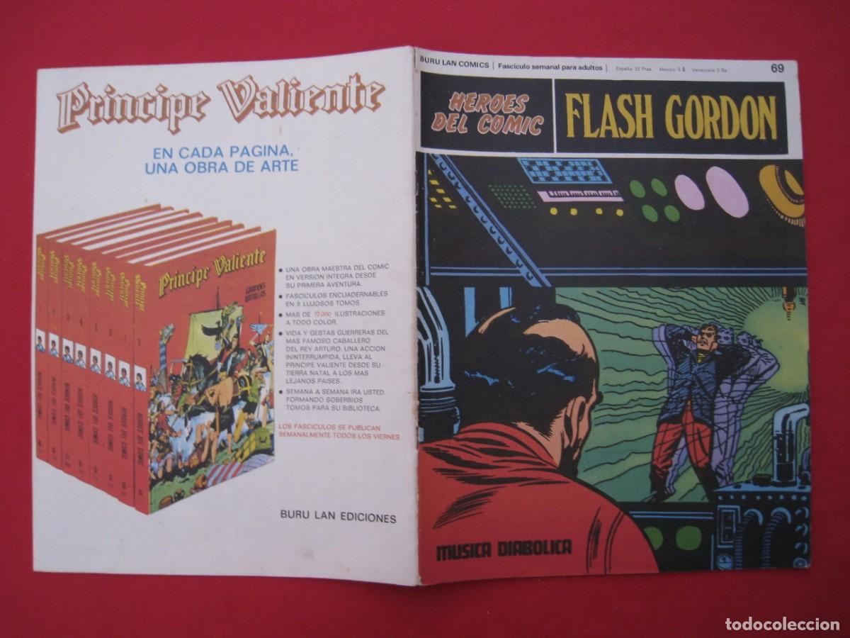 C&oacute;mics: HEROES DEL COMIC - FLASH GORDON - N&ordm; 69 - EDICIONES BURU LAN. - Foto 2