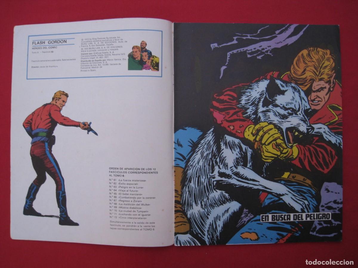 C&oacute;mics: HEROES DEL COMIC - FLASH GORDON - N&ordm; 69 - EDICIONES BURU LAN. - Foto 6
