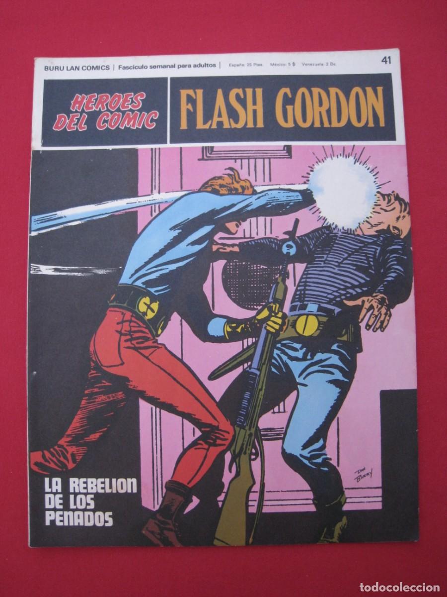 C&oacute;mics: HEROES DEL COMIC - FLASH GORDON - N&ordm; 41 - EDICIONES BURU LAN. - Foto 1