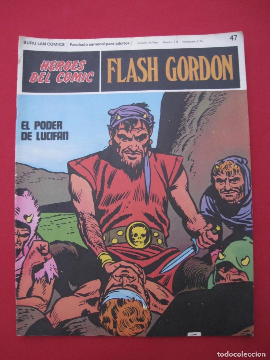 C&oacute;mics: HEROES DEL COMIC - FLASH GORDON - N&ordm; 47 - EDICIONES BURU LAN. - Foto 1
