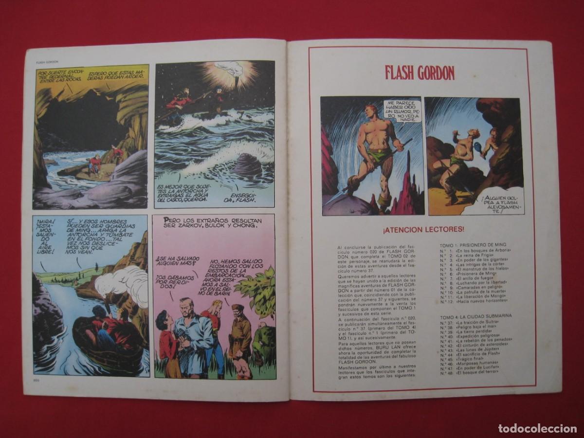 C&oacute;mics: HEROES DEL COMIC - FLASH GORDON - N&ordm; 20 - EDICIONES BURU LAN. - Foto 12