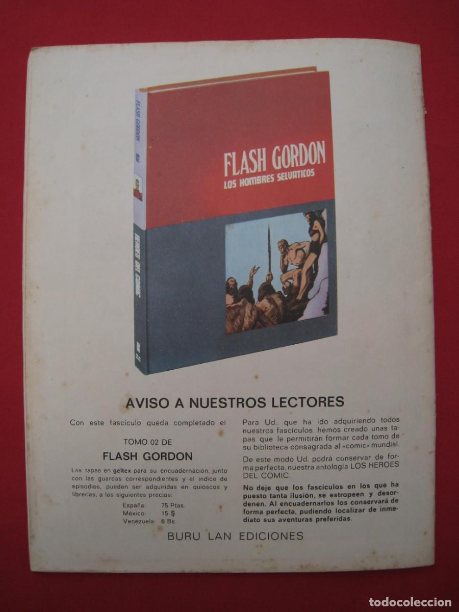 C&oacute;mics: HEROES DEL COMIC - FLASH GORDON - N&ordm; 20 - EDICIONES BURU LAN. - Foto 13