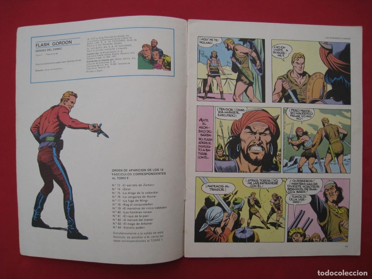 C&oacute;mics: HEROES DEL COMIC - FLASH GORDON - N&ordm; 78 - EDICIONES BURU LAN. - Foto 6