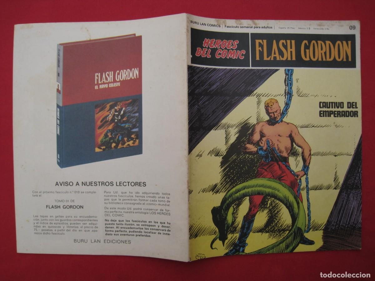 C&oacute;mics: HEROES DEL COMIC - FLASH GORDON - N&ordm; 9 - EDICIONES BURU LAN. - Foto 2