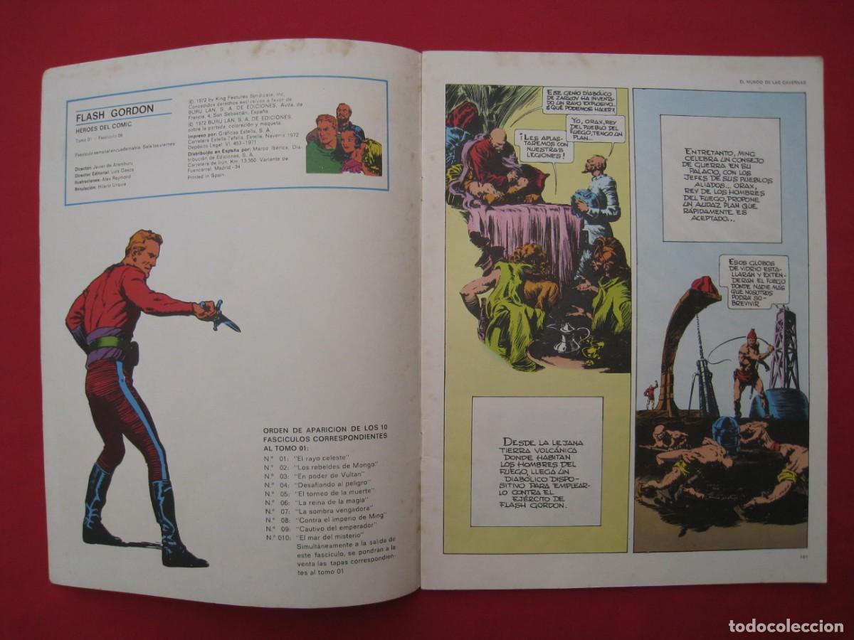 C&oacute;mics: HEROES DEL COMIC - FLASH GORDON - N&ordm; 9 - EDICIONES BURU LAN. - Foto 6