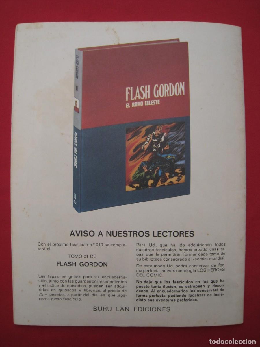 C&oacute;mics: HEROES DEL COMIC - FLASH GORDON - N&ordm; 9 - EDICIONES BURU LAN. - Foto 13
