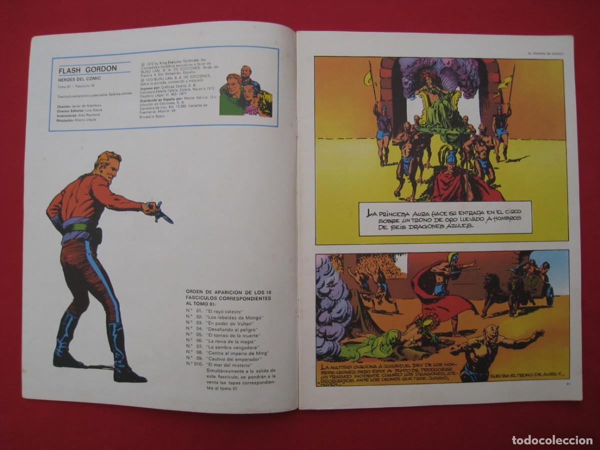 C&oacute;mics: HEROES DEL COMIC - FLASH GORDON - N&ordm; 5 - EDICIONES BURU LAN. - Foto 6