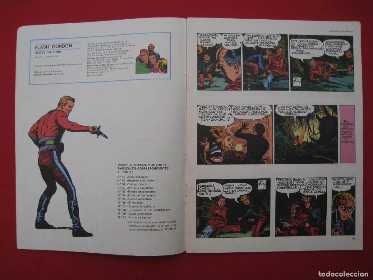 C&oacute;mics: HEROES DEL COMIC - FLASH GORDON - N&ordm; 54 - EDICIONES BURU LAN. - Foto 6