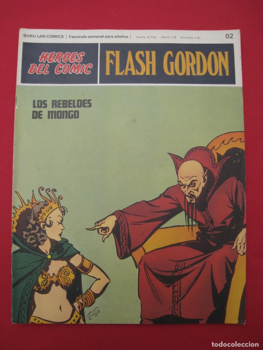 C&oacute;mics: HEROES DEL COMIC - FLASH GORDON - N&ordm; 2 - EDICIONES BURU LAN. - Foto 1
