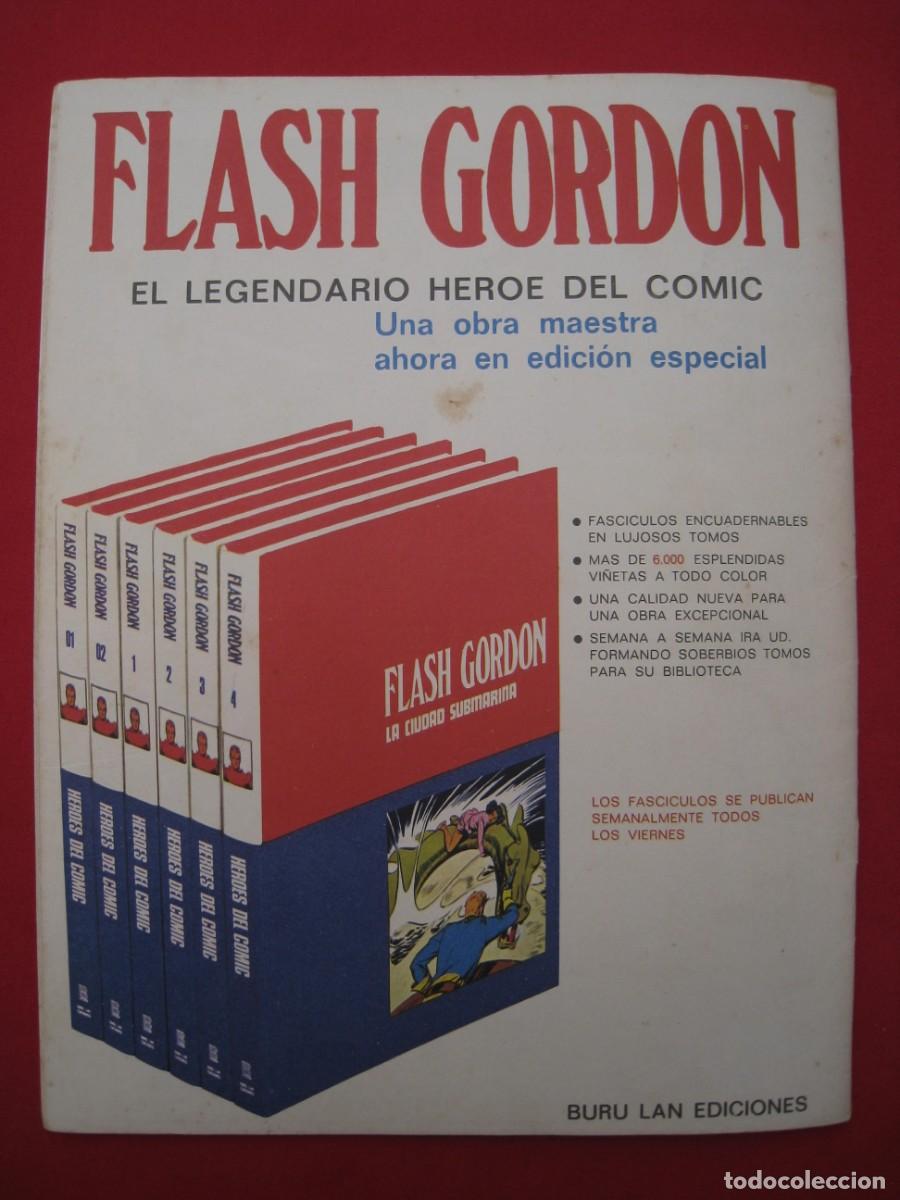 C&oacute;mics: HEROES DEL COMIC - FLASH GORDON - N&ordm; 2 - EDICIONES BURU LAN. - Foto 13