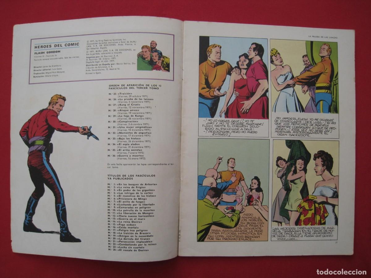 C&oacute;mics: HEROES DEL COMIC - FLASH GORDON - N&ordm; 26 - EDICIONES BURU LAN. - Foto 6