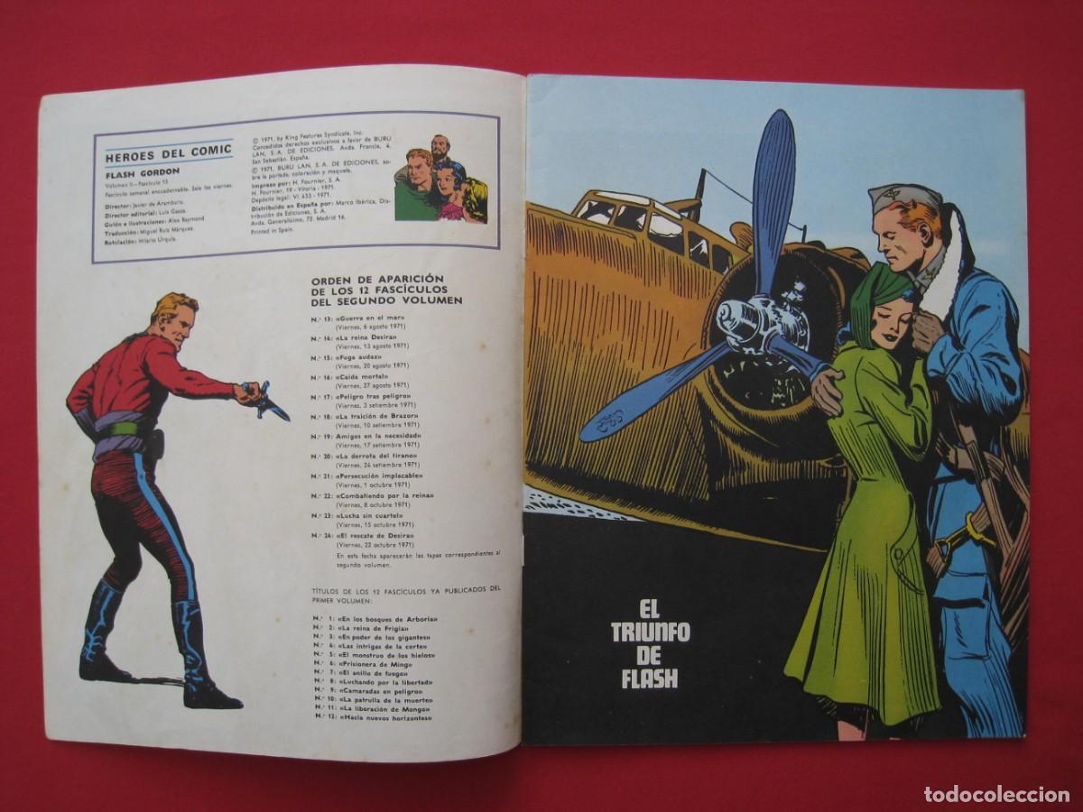 C&oacute;mics: HEROES DEL COMIC - FLASH GORDON - N&ordm; 13 - EDICIONES BURU LAN. - Foto 6