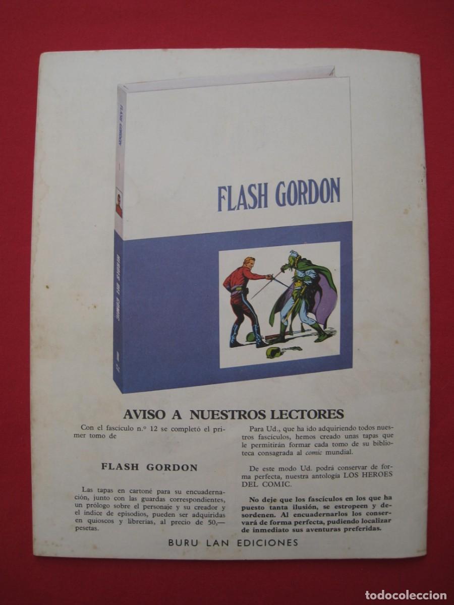 C&oacute;mics: HEROES DEL COMIC - FLASH GORDON - N&ordm; 13 - EDICIONES BURU LAN. - Foto 13