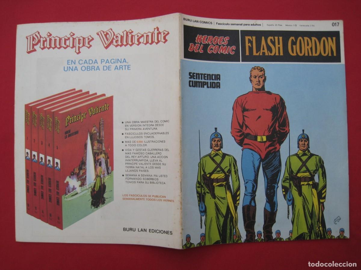 C&oacute;mics: HEROES DEL COMIC - FLASH GORDON - N&ordm; 17 - EDICIONES BURU LAN. - Foto 2