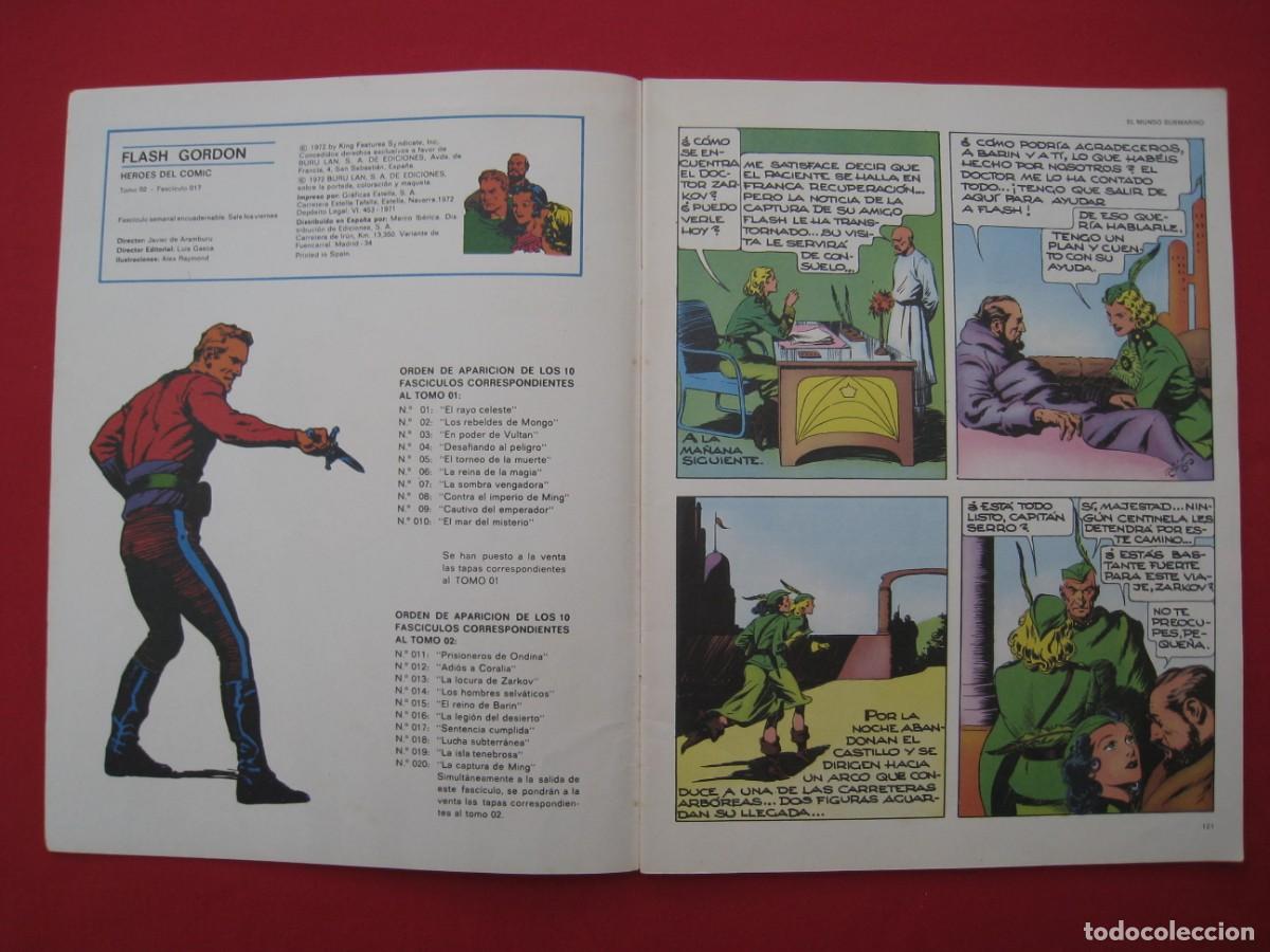 C&oacute;mics: HEROES DEL COMIC - FLASH GORDON - N&ordm; 17 - EDICIONES BURU LAN. - Foto 6