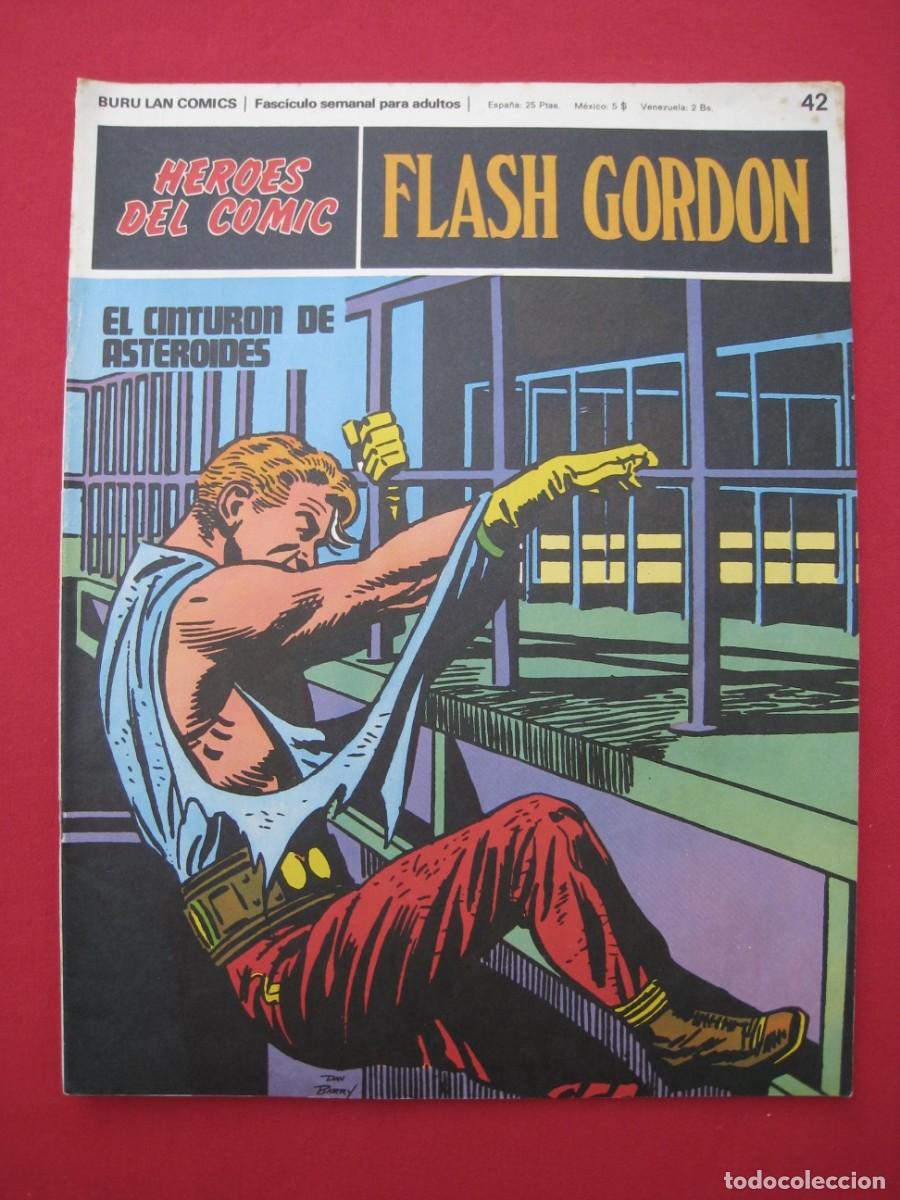 C&oacute;mics: HEROES DEL COMIC - FLASH GORDON - N&ordm; 42 - EDICIONES BURU LAN. - Foto 1