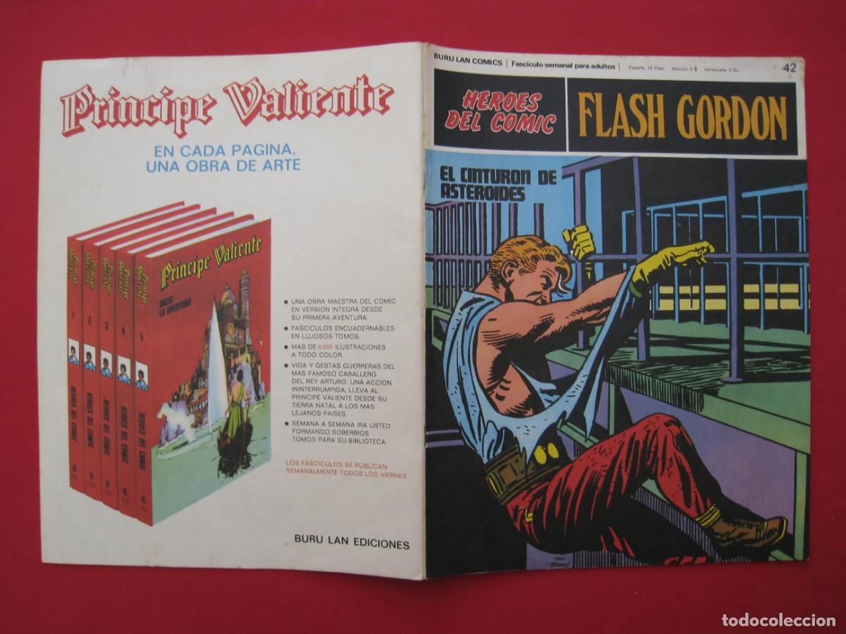 C&oacute;mics: HEROES DEL COMIC - FLASH GORDON - N&ordm; 42 - EDICIONES BURU LAN. - Foto 2