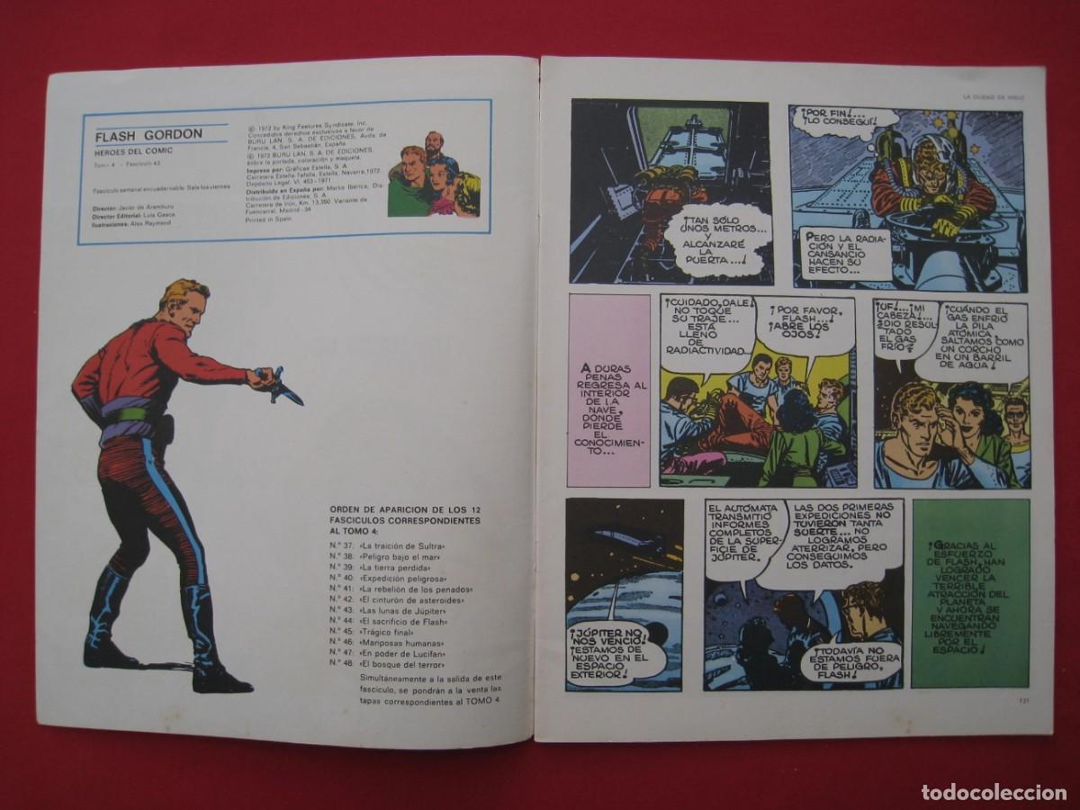 C&oacute;mics: HEROES DEL COMIC - FLASH GORDON - N&ordm; 43 - EDICIONES BURU LAN. - Foto 6