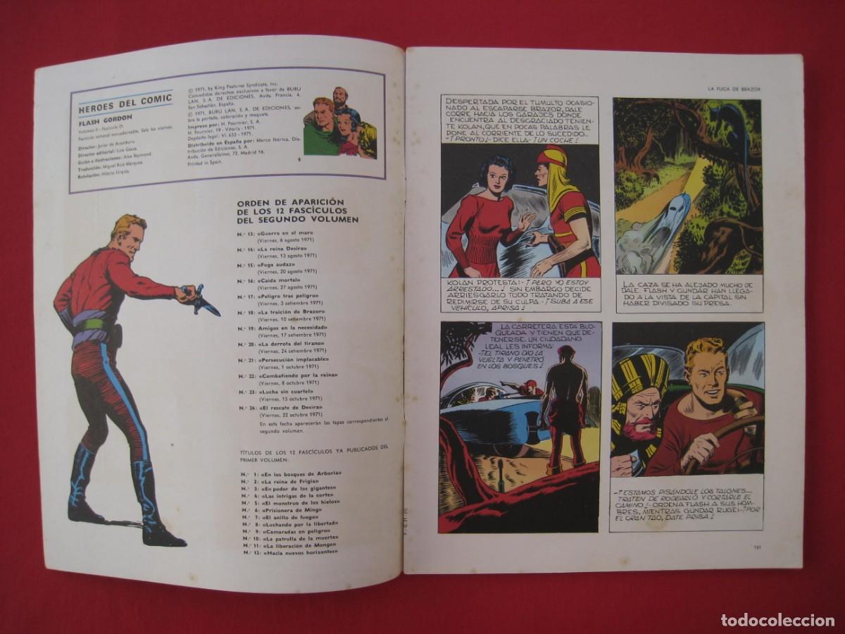 C&oacute;mics: HEROES DEL COMIC - FLASH GORDON - N&ordm; 21 - EDICIONES BURU LAN. - Foto 6
