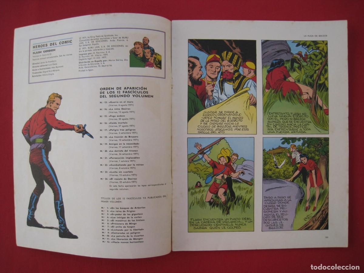 C&oacute;mics: HEROES DEL COMIC - FLASH GORDON - N&ordm; 22 - EDICIONES BURU LAN. - Foto 6