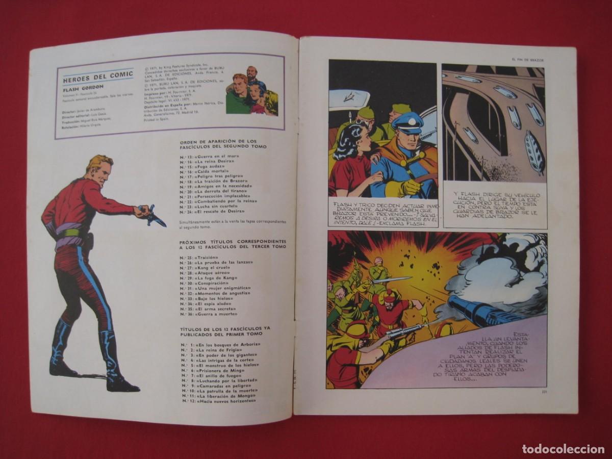 C&oacute;mics: HEROES DEL COMIC - FLASH GORDON - N&ordm; 24 - EDICIONES BURU LAN. - Foto 6